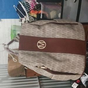 Backpack biege and brown Marc